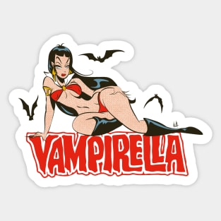 Vampirella Sexy Fan Art Sticker